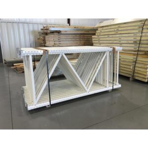 42"x96" Tear Drop Upright