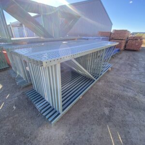 42”x134” Used Tear Drop Upright