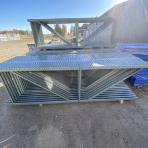 42”x144” Used Tear Drop Upright